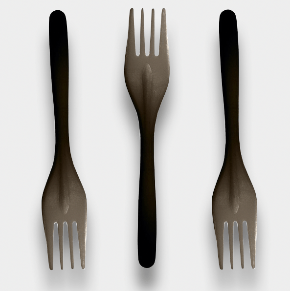 PREMIUM BLACK PLQ FORKS 1000PCS