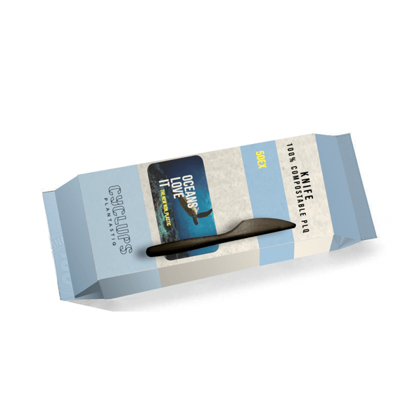 PREMIUM BLACK PLQ KNIVES 1000PCS